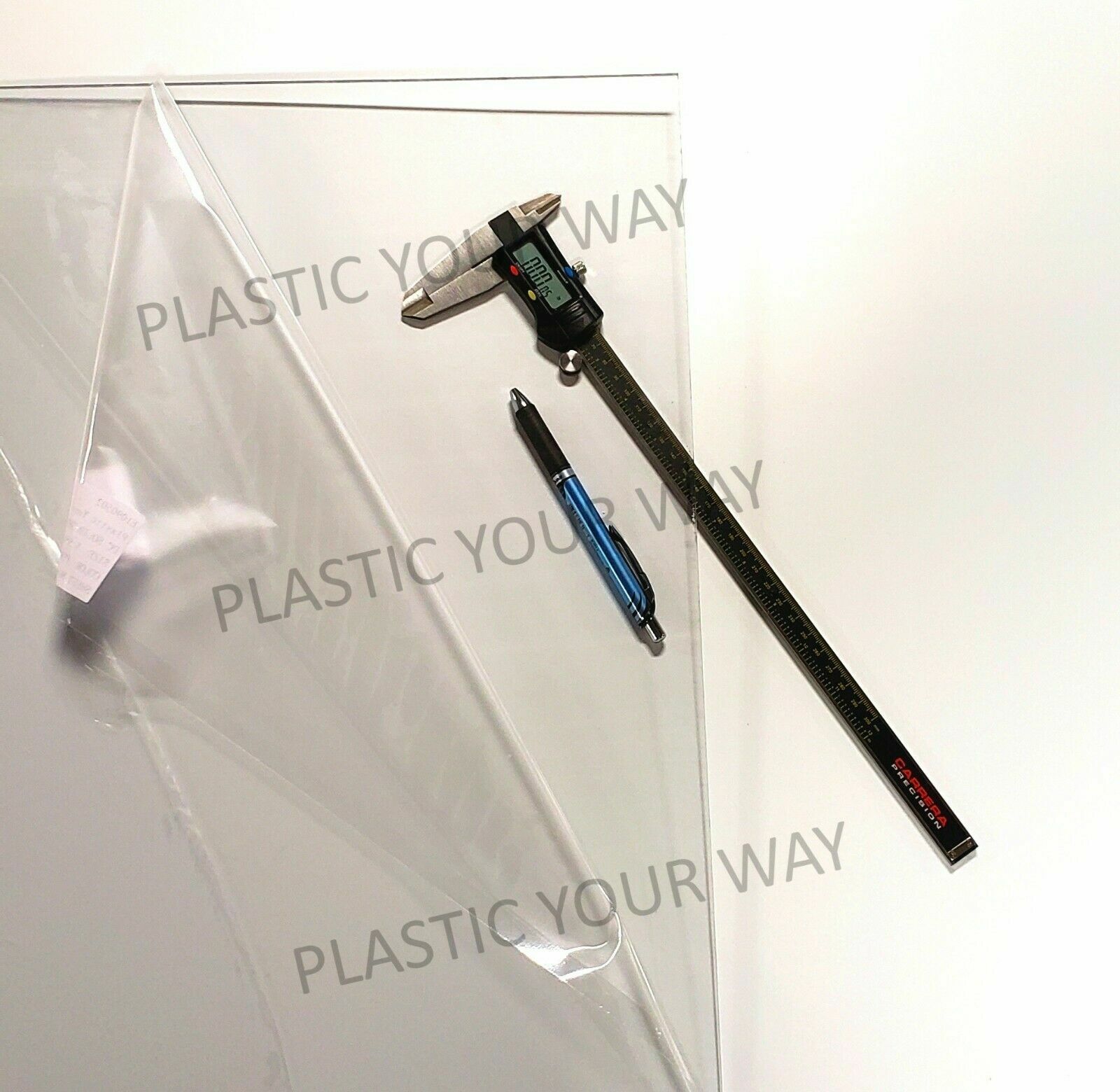 Polycarbonate Clear Plastic Sheet 1/8″