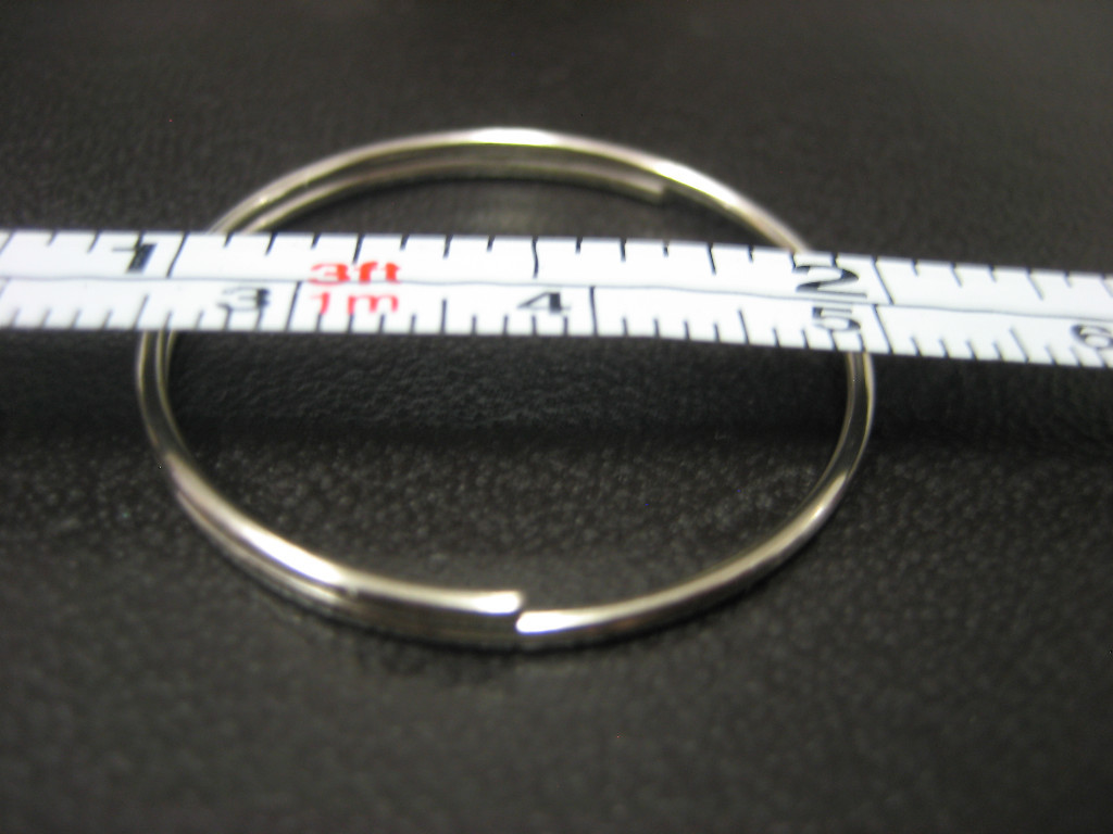 Lot 1000 pc 1″ Bulk Steel Split Rings Give Away Keyrings-1.1mm x 28mm