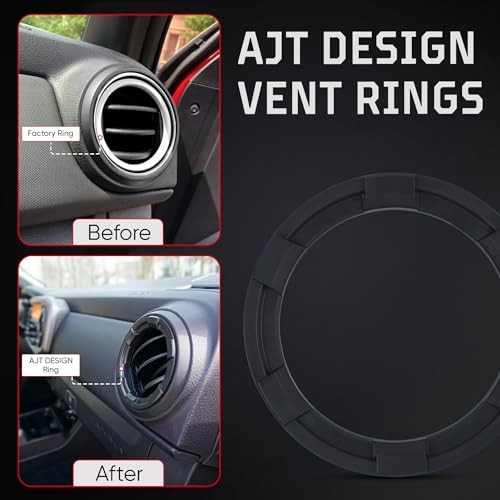 Vent Ring for 3rd Gen Tacoma (2016-2023) | Blackout Mode | Impact Resistant