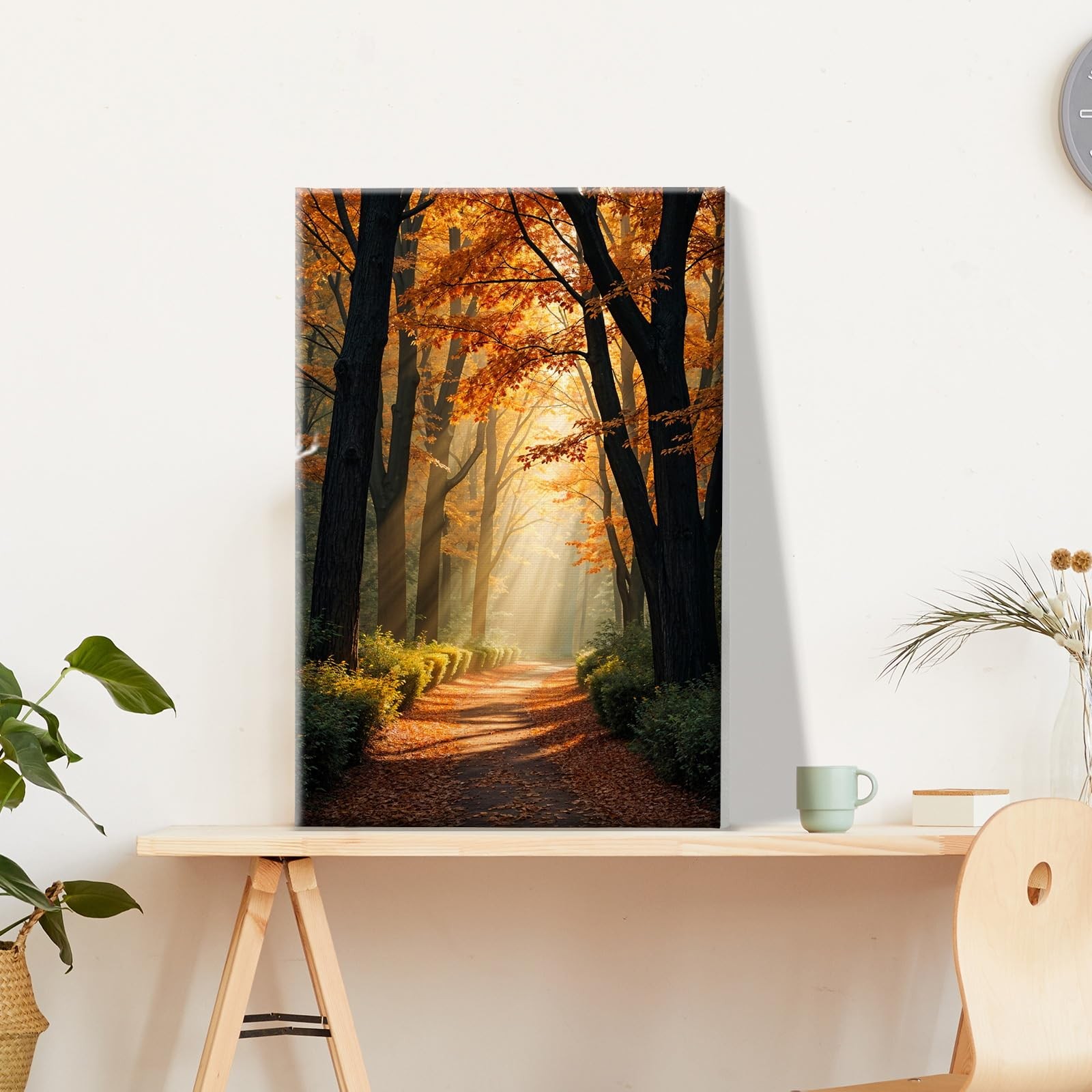 Paint by Numbers Kit for Adults with Frame Forest Paint by Number with Easel …