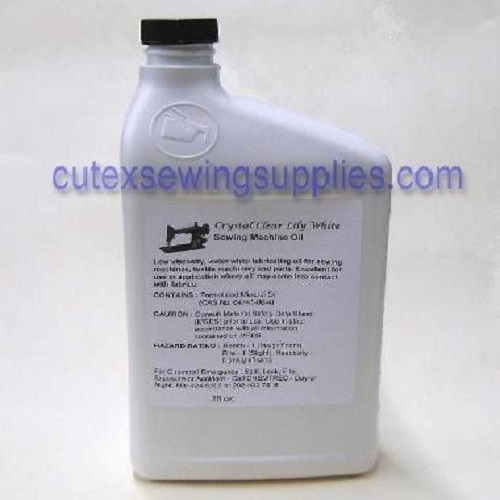 LILY WHITE SEWING MACHINE OIL – 28 OZ. BOTTLE
