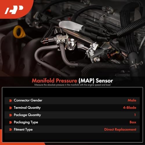 MAP Manifold Absolute Pressure Sensor Compatible with Dodge Models – Ram 2500