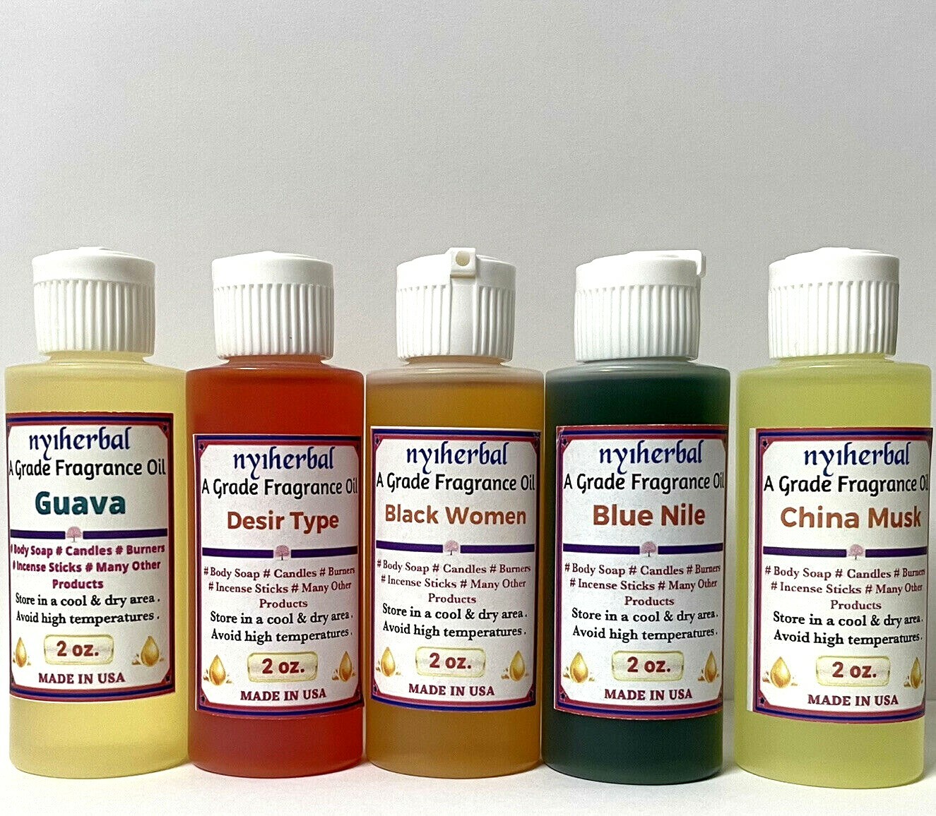 4 oz. Fragrance Oil For Candle Soap Incense Sticks Making Burners Scented Oils
