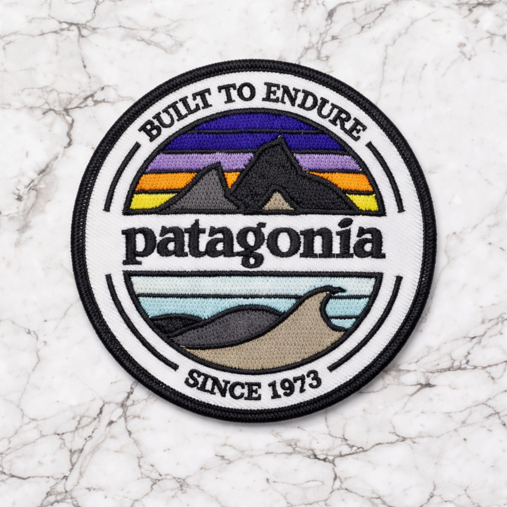PATAGONIA 3 PACK EMBROIDERED IRON ON PATCH FREE SHIPPING &TRACKING
