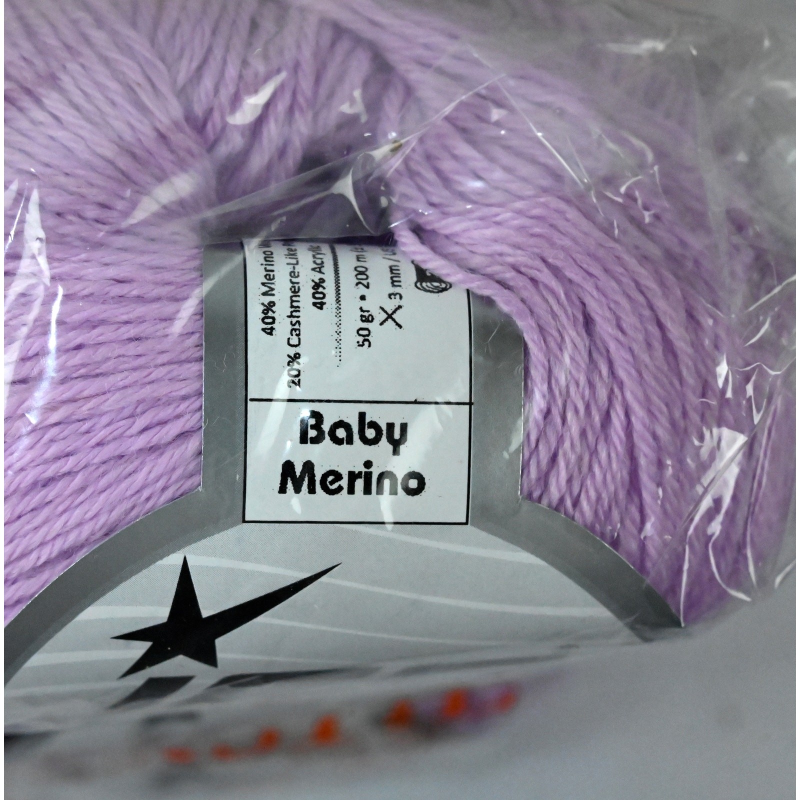 Lot of 15 ICE Yarns Merino/Wool Blend Pastel Yarn Purple Pink Grey NEW