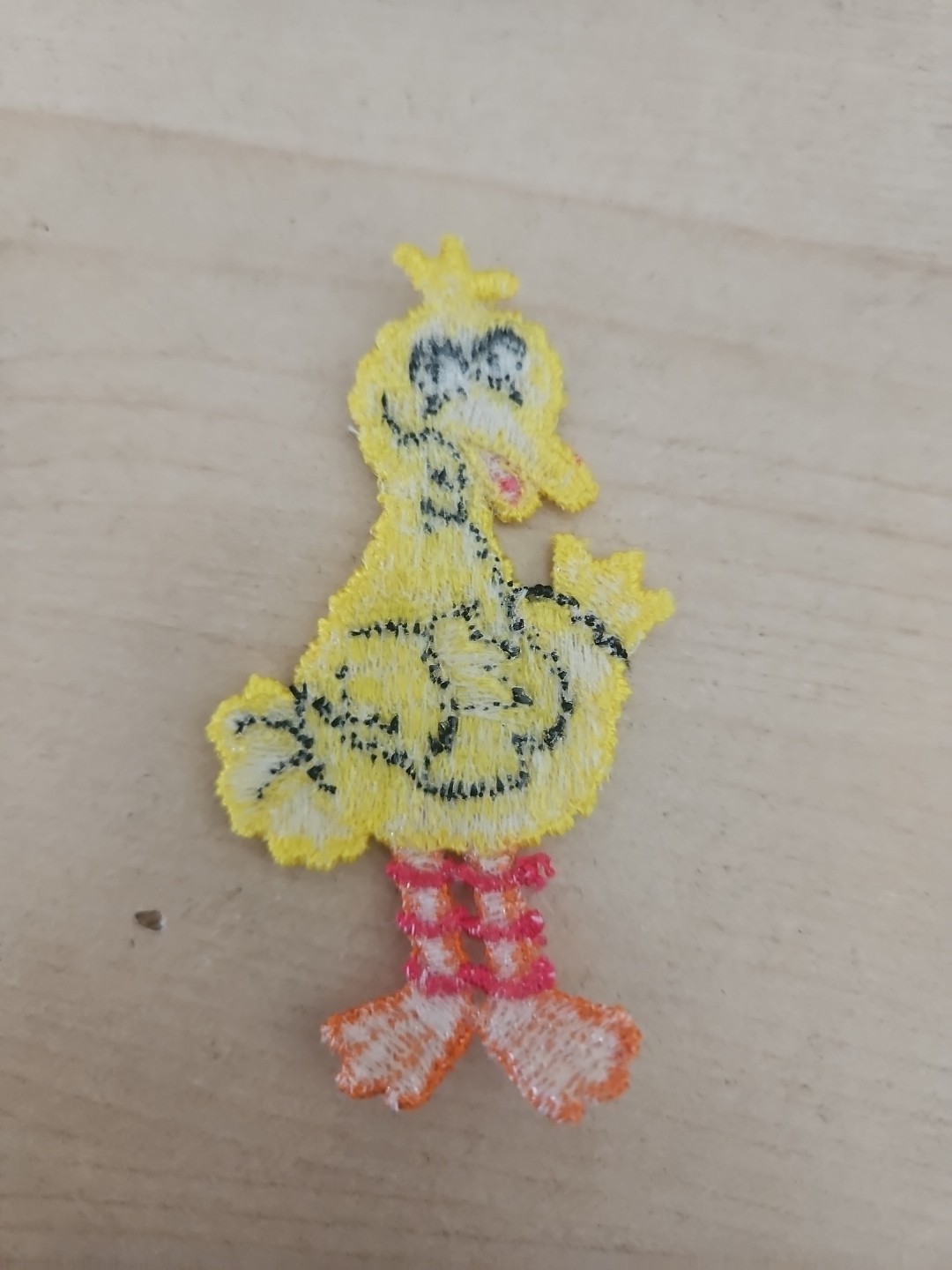 New Old Stock! Vintage Big Bird Embroidered Patch Sesame Street Muppets