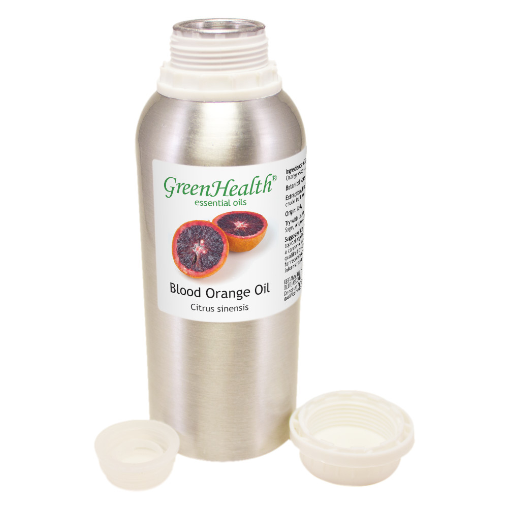Bulk 8 fl oz Blood Orange Essential Oil Pure Natural in Aluminum Bottle