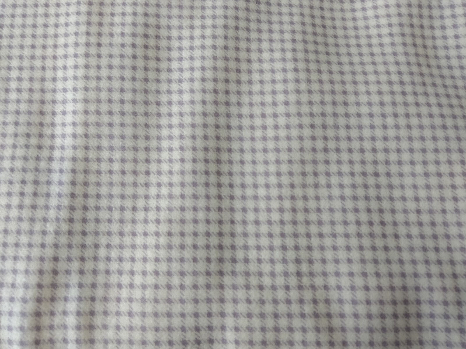 Marcus Brothers Textiles Flannel Fabric Pastel Purple Check 2.5 Yds Unisex Baby