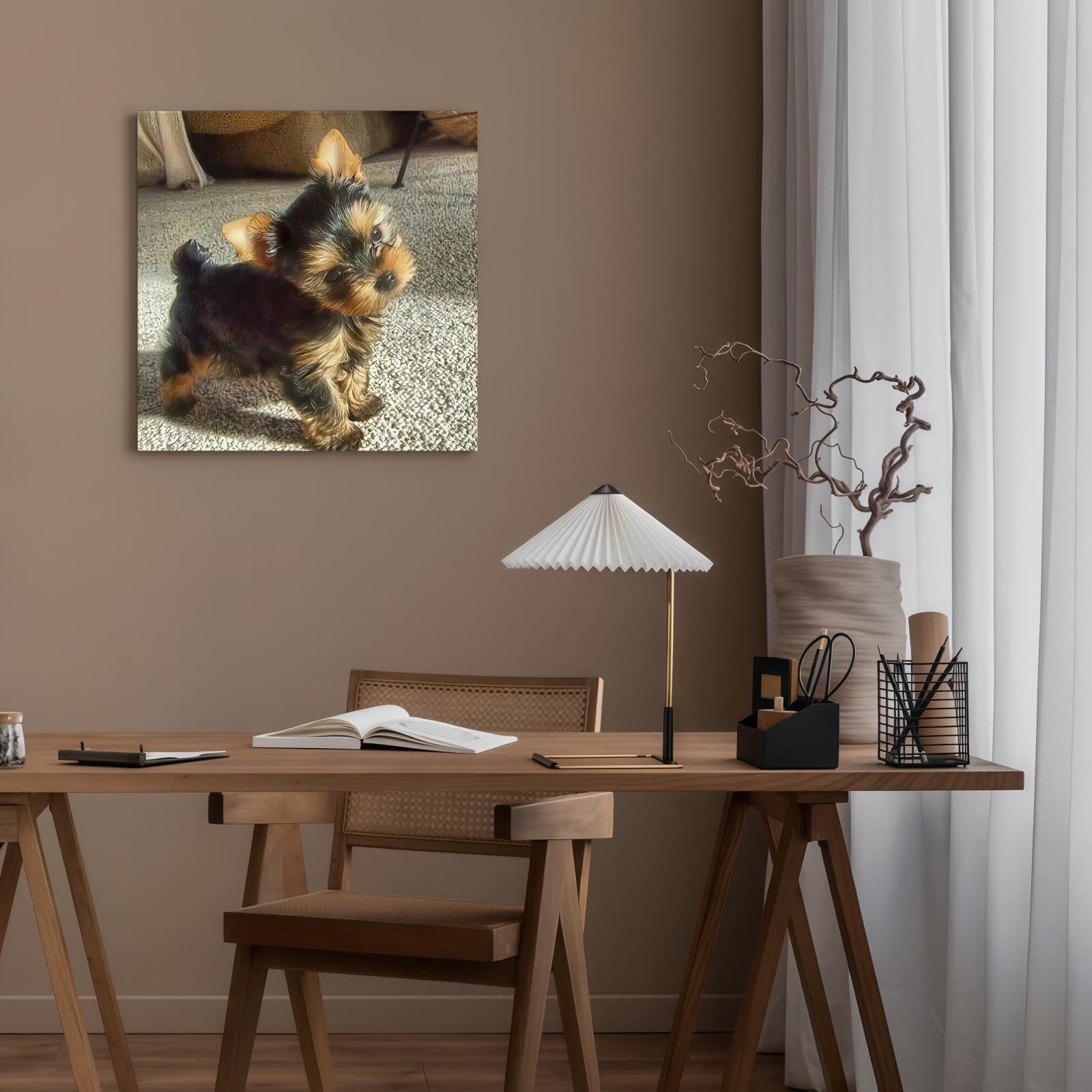 Diamond Art Kits for Adults, Cute Puppy Dog 5D Diamond Painting Kits Dots for…