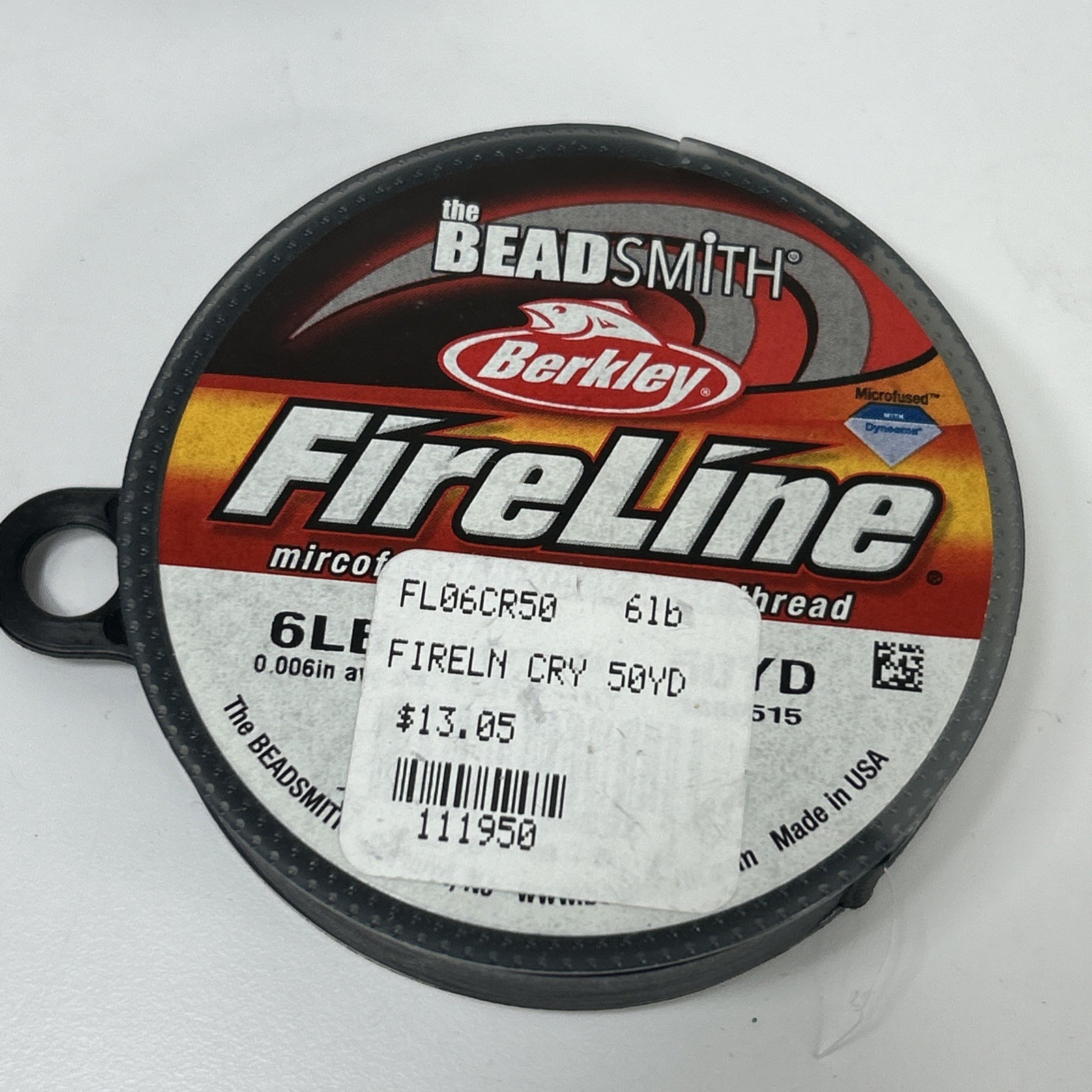 125 Yards Fireline Beading Thread 4LB 6LB 50YD Crystal Smoke PICK