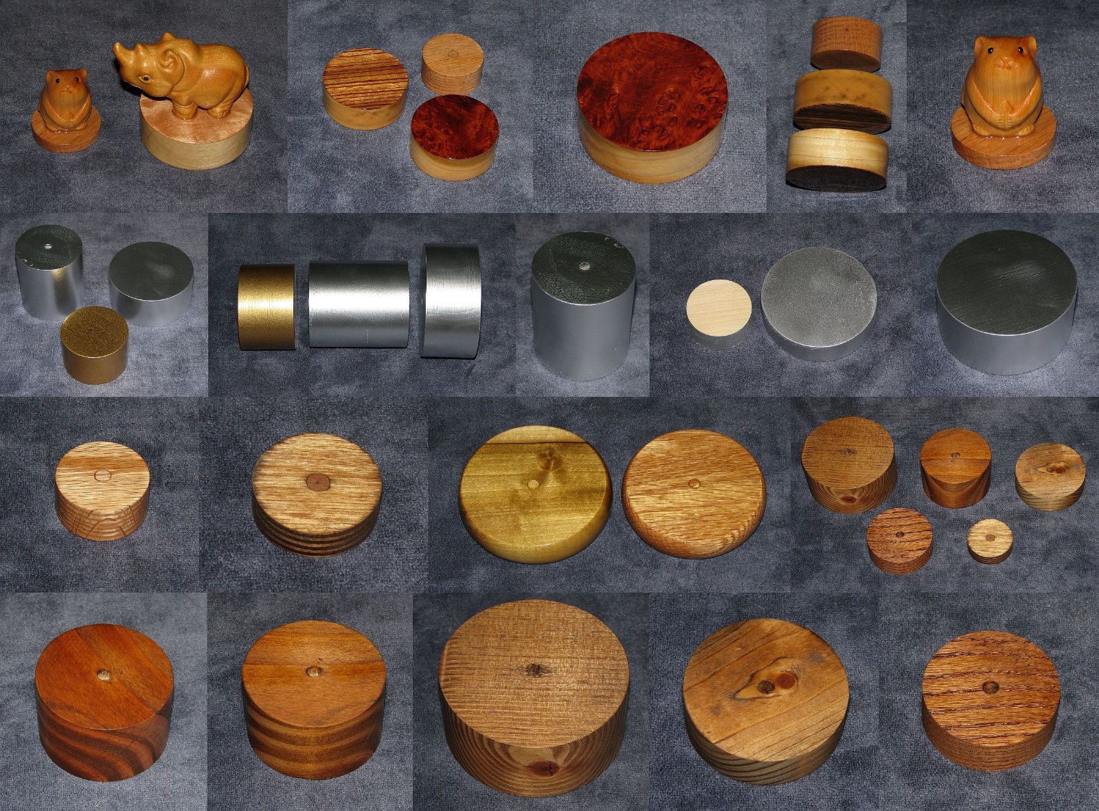 4-8PCS Pine Wood Craft Circles Discs Rounds 3/4″ Thick 2″ TO 5.25″ Medium Sanded