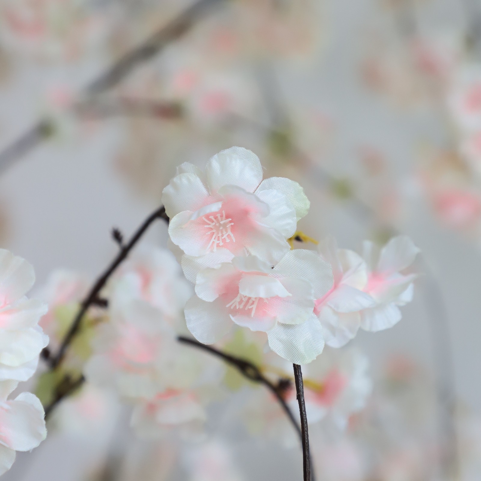 110″ Artificial Cherry Blossom Tree in Pot for Indoor Outdoor Use