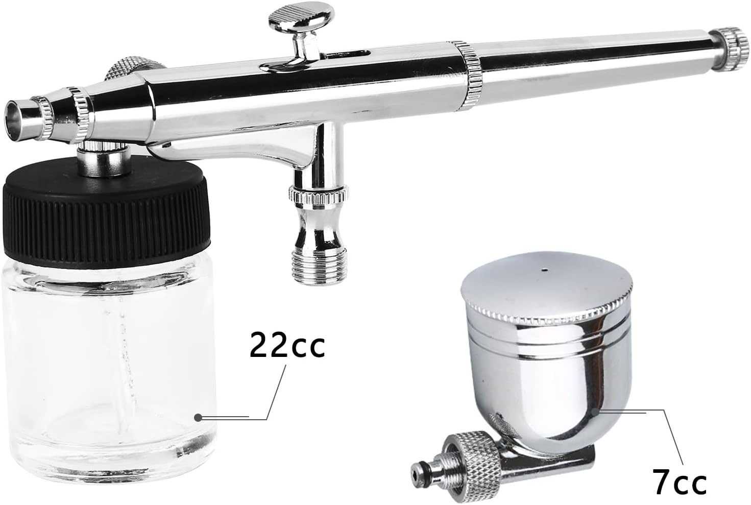 Craftsmen’s Choice: 0.3mm Airbrush Kit with Gravity Cup & 3/4 oz. Siphon System
