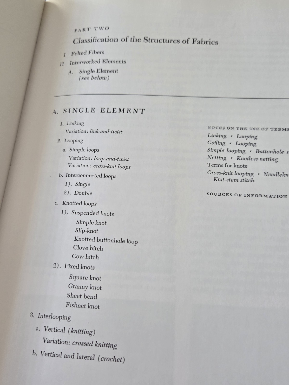 The Primary Structure of Fabrics VTG (see description)