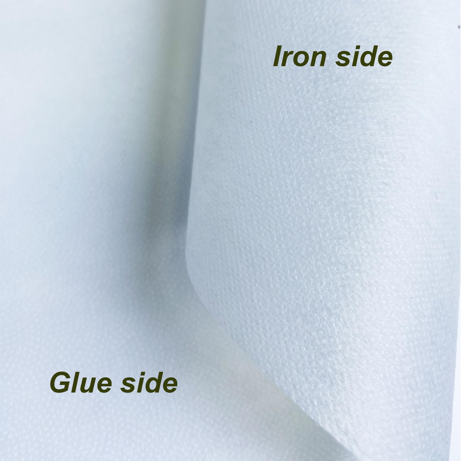 45 Yard x 12 Inch Medium Weight Fusible Fleece Interfacing for Sewing Bags
