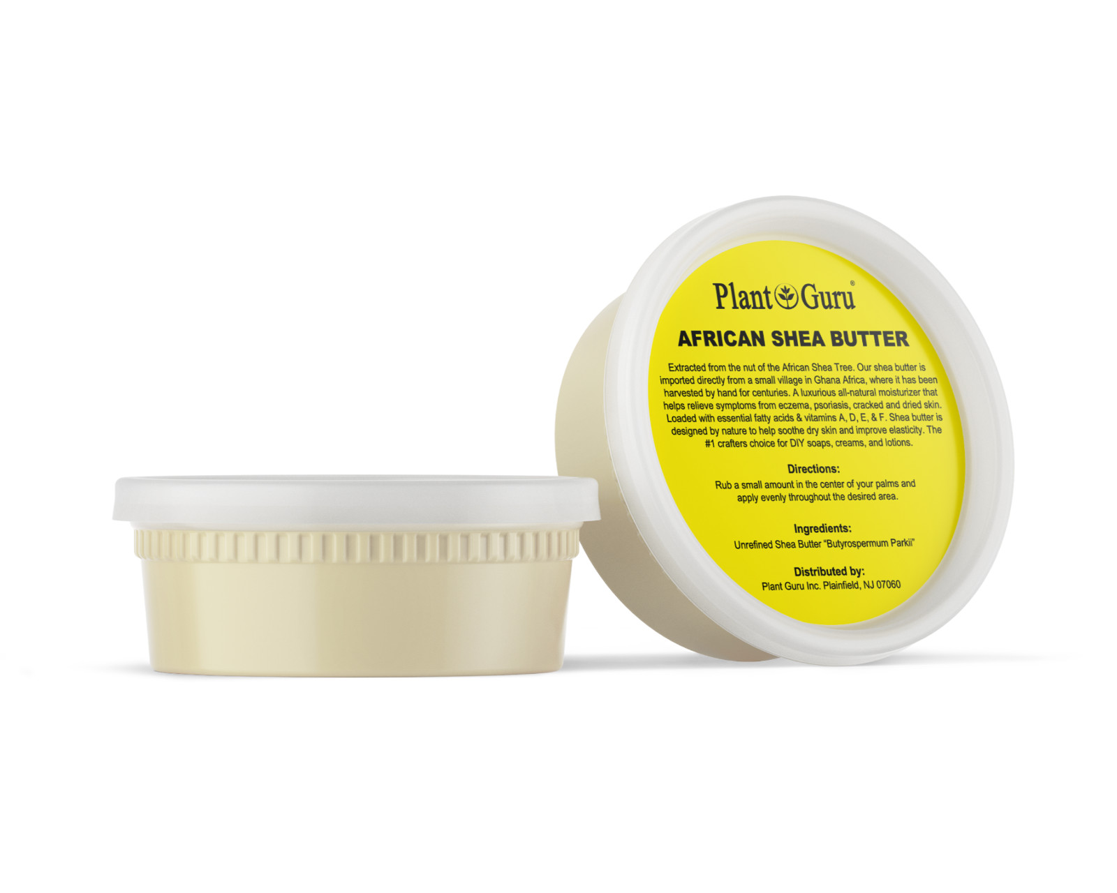 12 Pack African Shea Butter 8 oz. 100% Pure Natural Raw Unrefined Organic Bulk