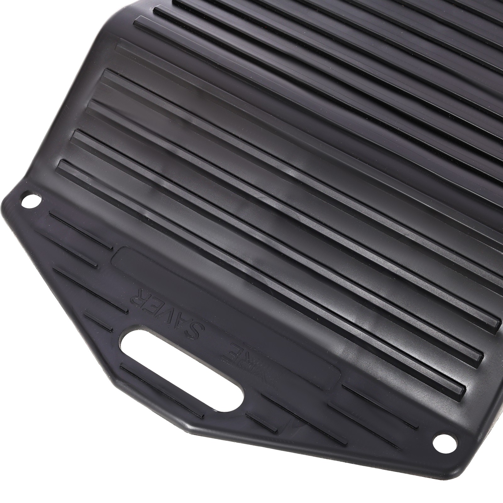 4 Pack Black Anti-Slip Hard Plastic Tire Saver Ramps