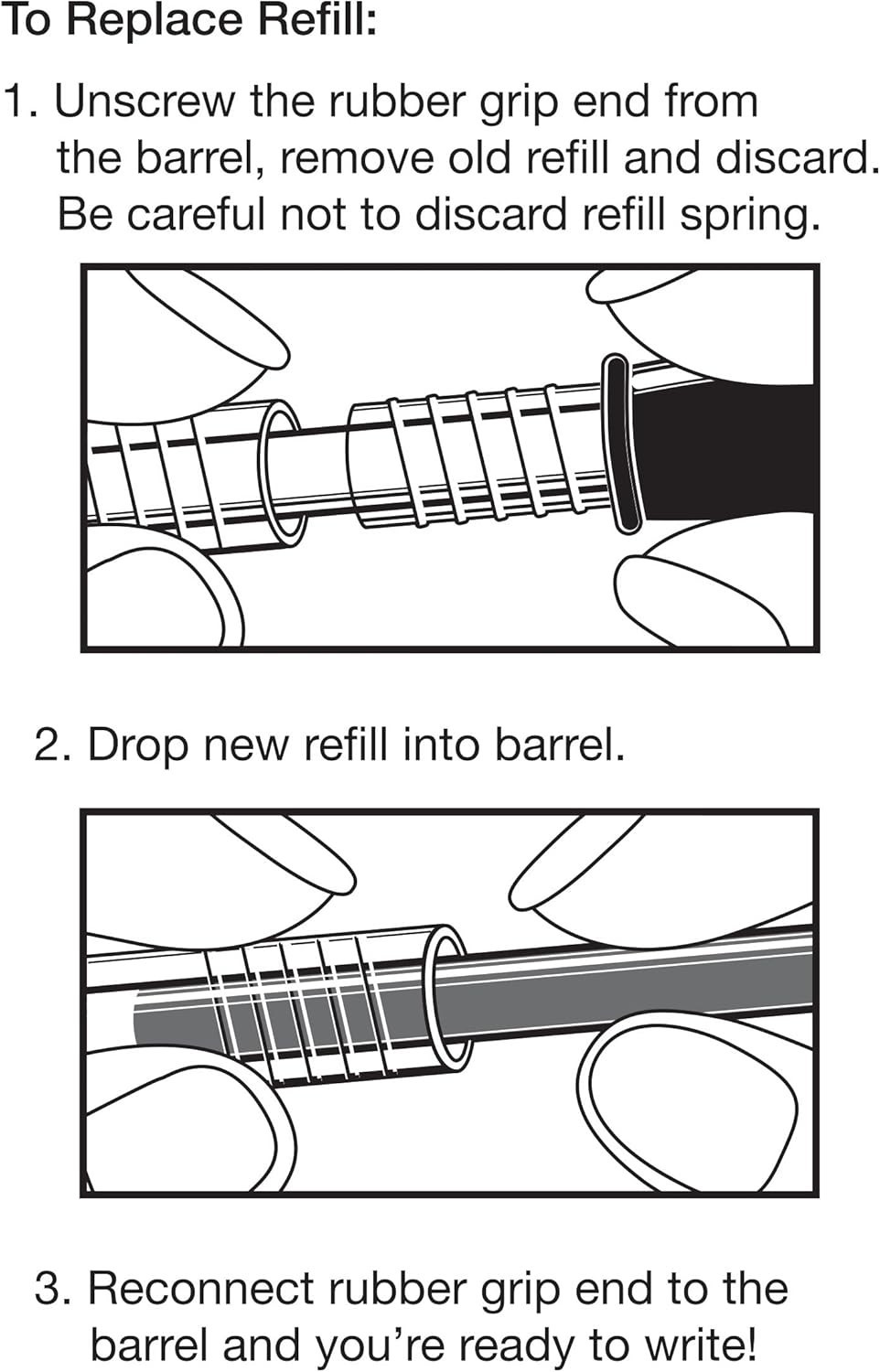 PILOT Pen G2 Gel Ink Refills For Rolling Ball Pens, Bold Point, 1.0mm, Black …