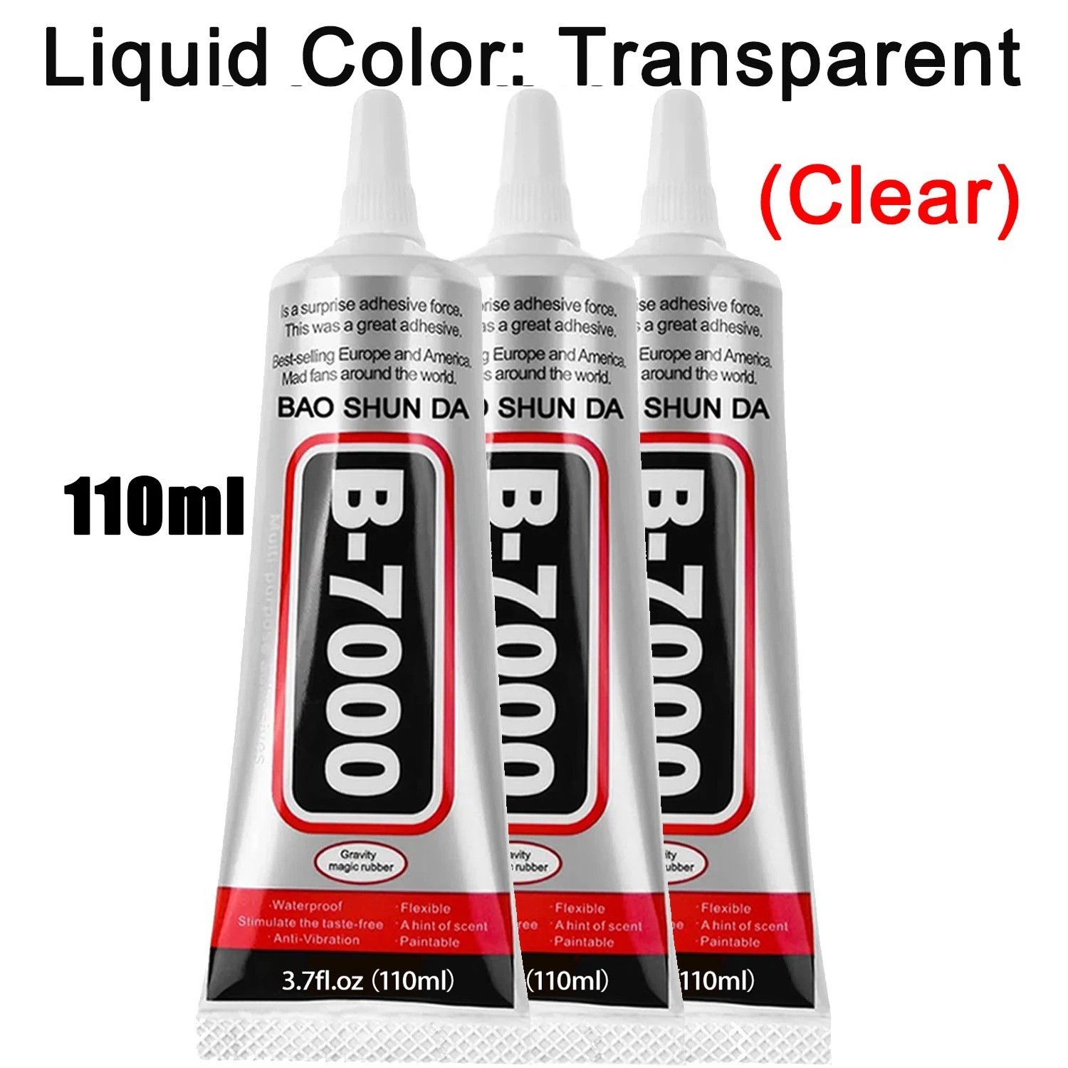 B-7000 T-7000 Clear Adhesive Glue 15/50/110ML – Phone Repair DIY Glass PlasticB