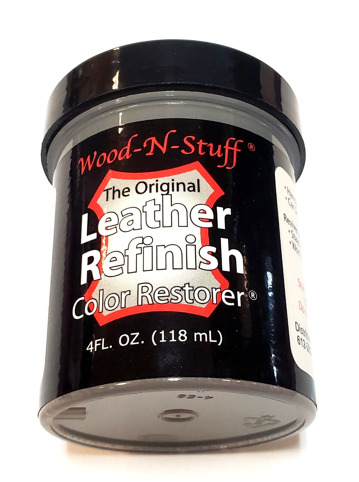 Leather Refinish Sofa Handbag Shoe Color Dye 4.oz Grey Leather Dye Restore