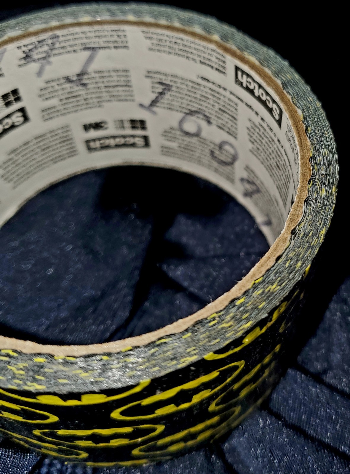 Rare Discontinued Batman Superhero DC Duct Tape Roll Scotch 3M 1.88″x10yd Used