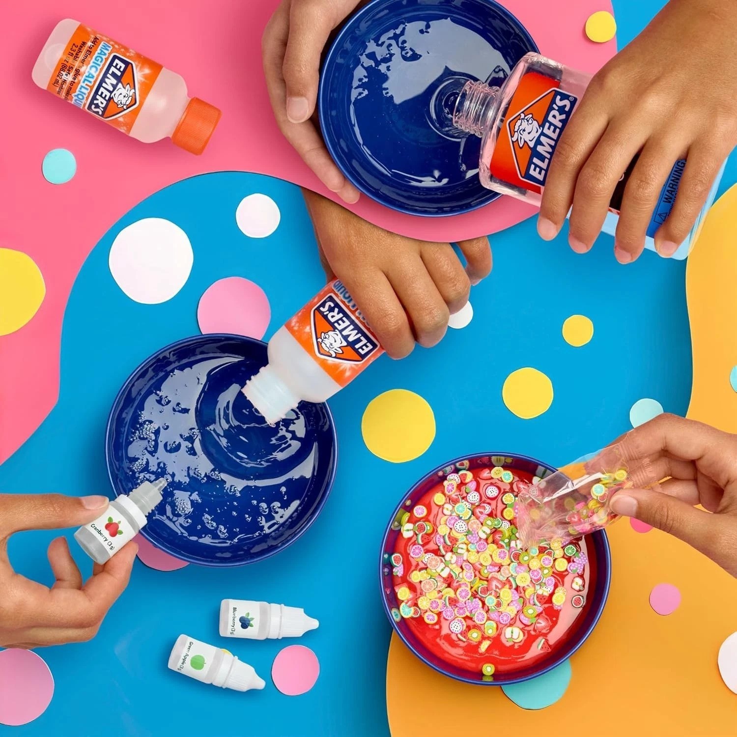 Fruity Fusion Slime Making Kit – Non-Toxic Fun for Kids with Scents & Colors