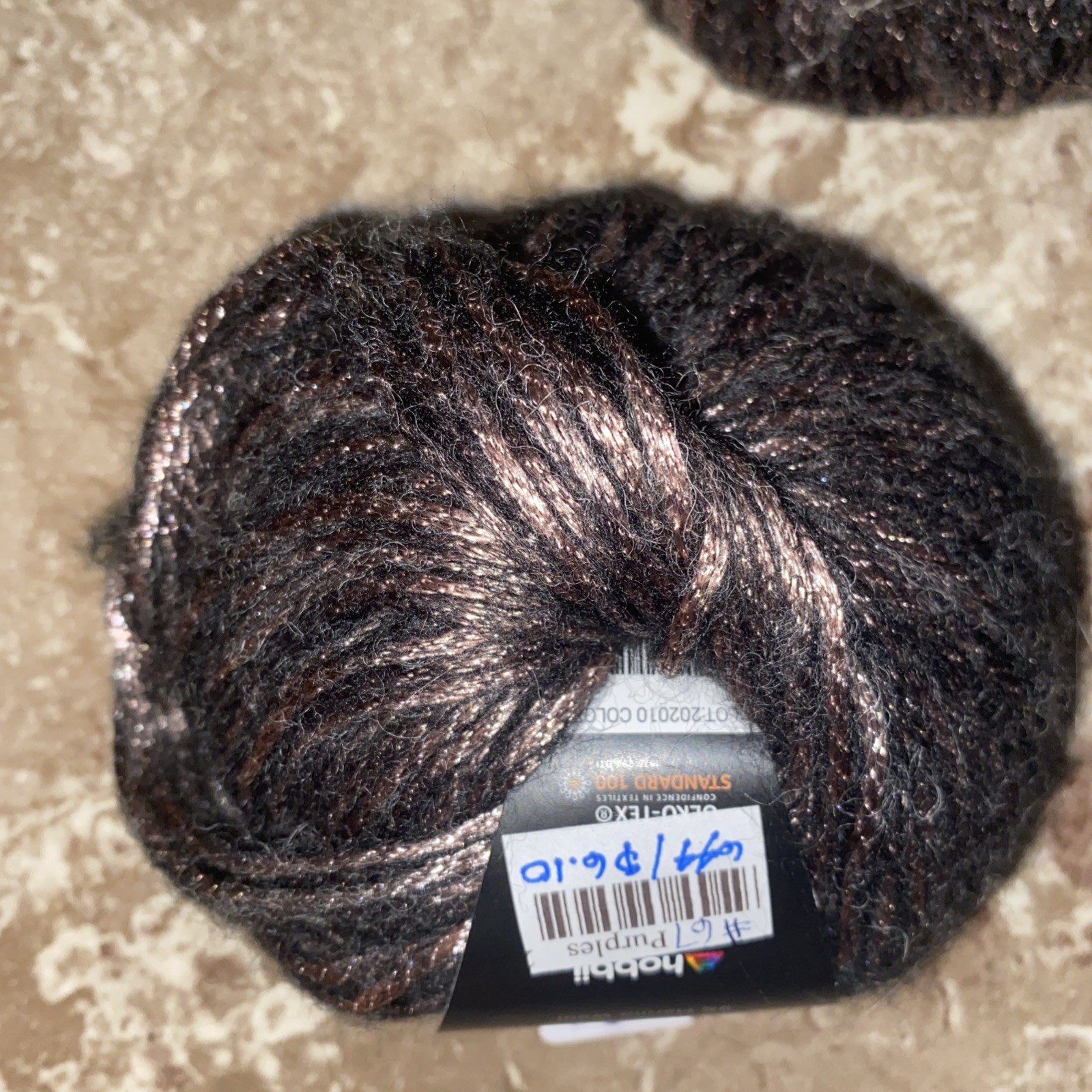 Lot Of 13 Hobbii Yarn Metallico, Merino Wool Blend #5, New
