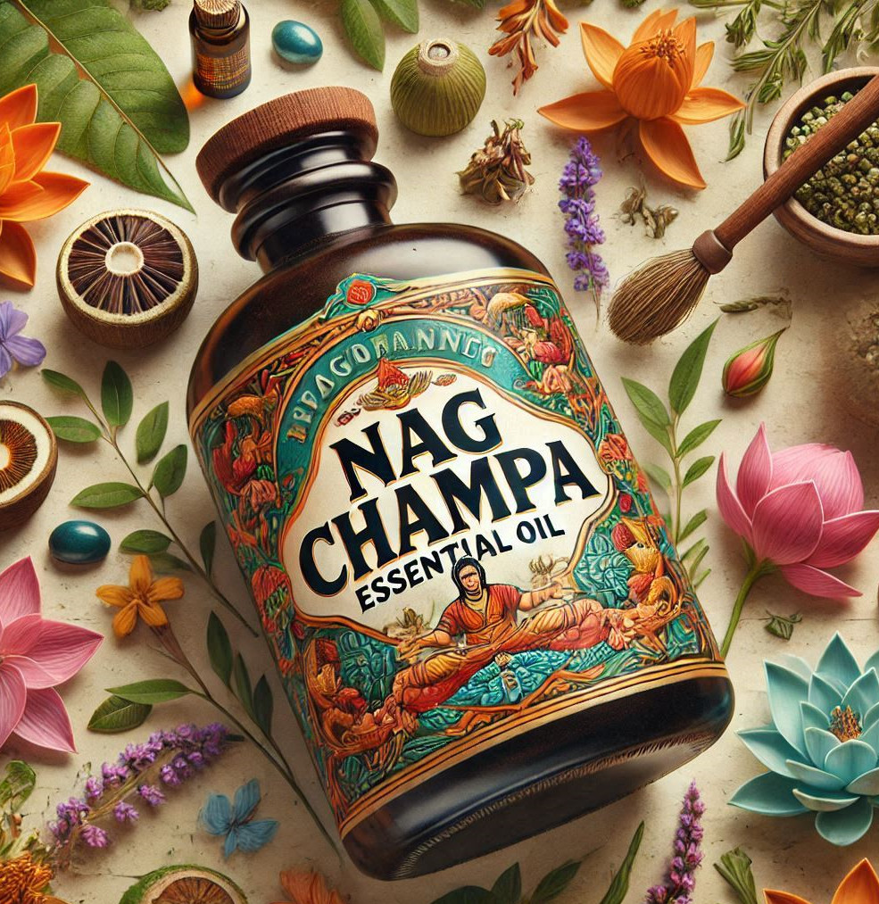 Nag Champa Essential Oil Pure Uncut