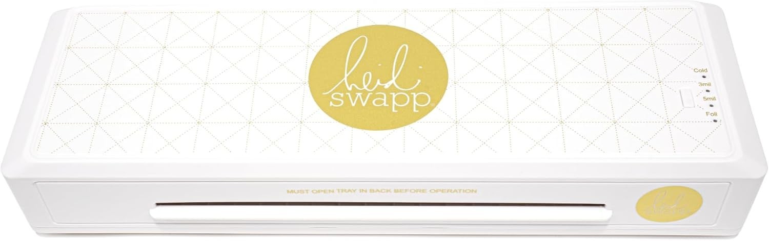 American Crafts, Heidi Swapp, Minc Wheel Foiling Machine Laminator Applicator…