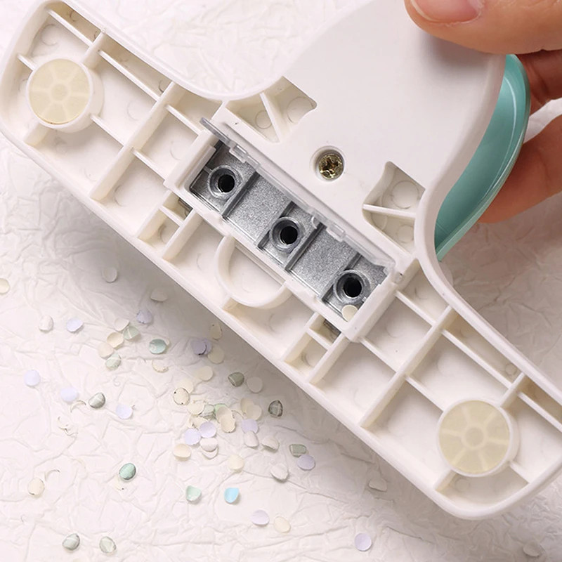 3 Hole Paper Punch Adjustable A4 A5 A6 Loose Leaf Planner Binder Punch