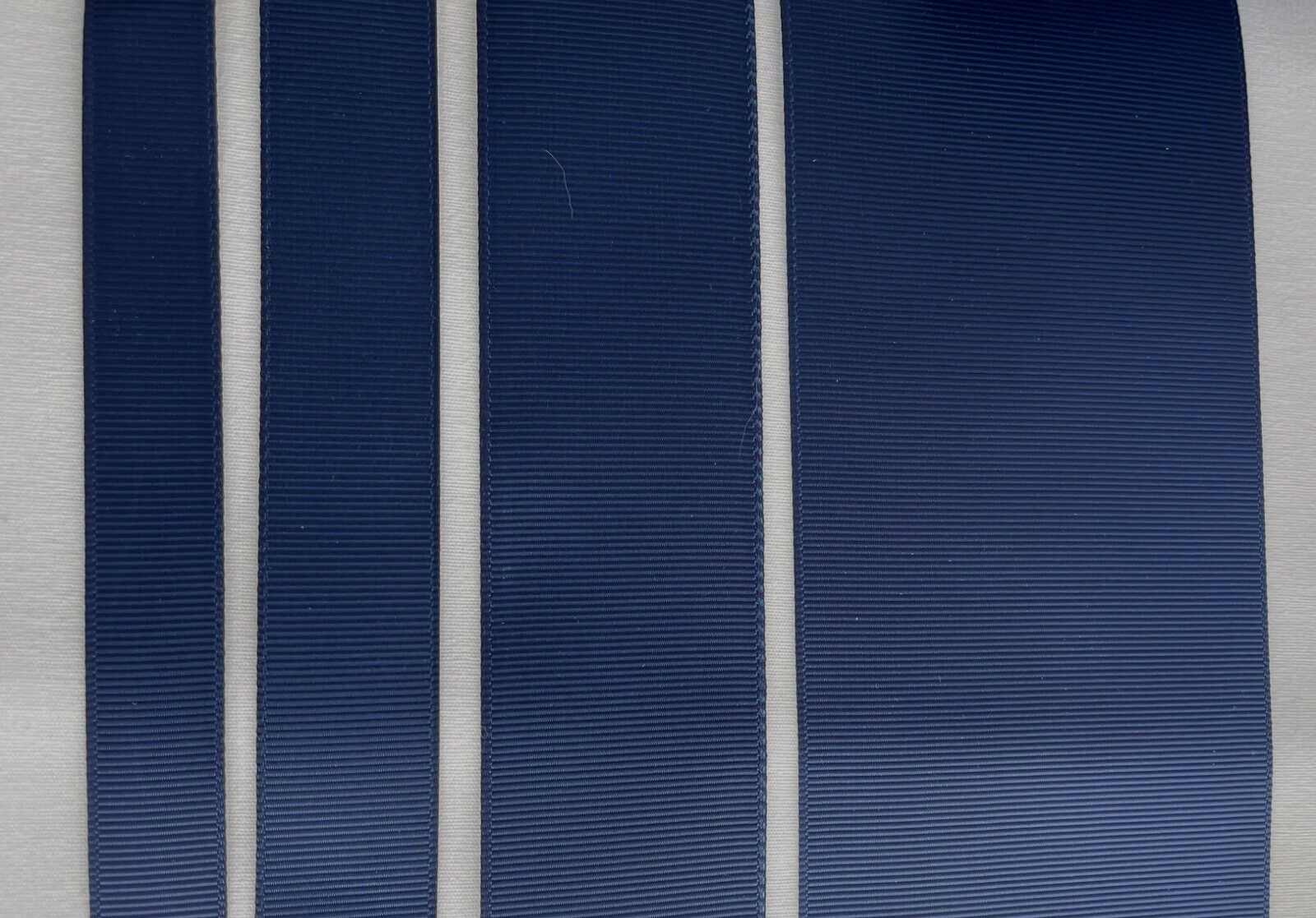 True navy blue Grosgrain ribbon weddings gifting 5/8″ 7/8″ 1.5″ 3″