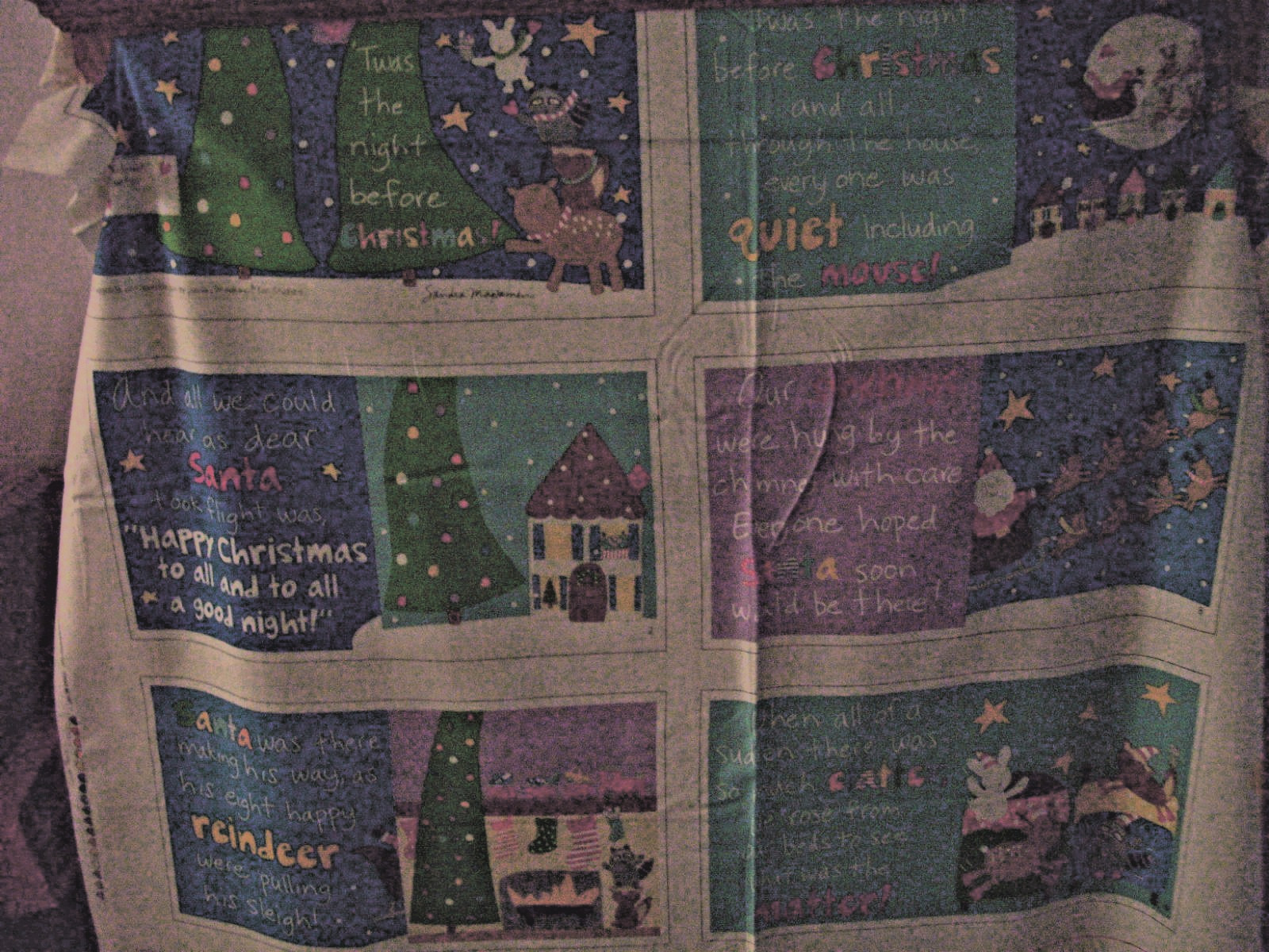 100% cotton cut & sew soft book panels