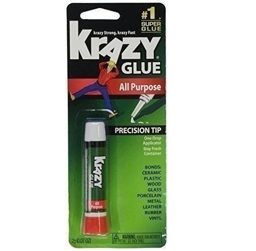 Krazy Glue KG585 Instant Purpose Tube 0.07-Ounce Clear-Pack of 12