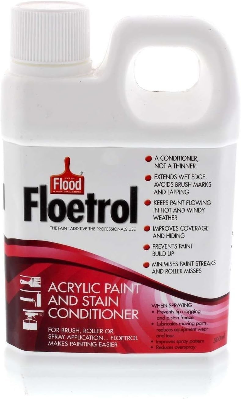 Australian Floetrol 16.91 Fl Oz – Acrylic Paint Additive for Flawless Finishes