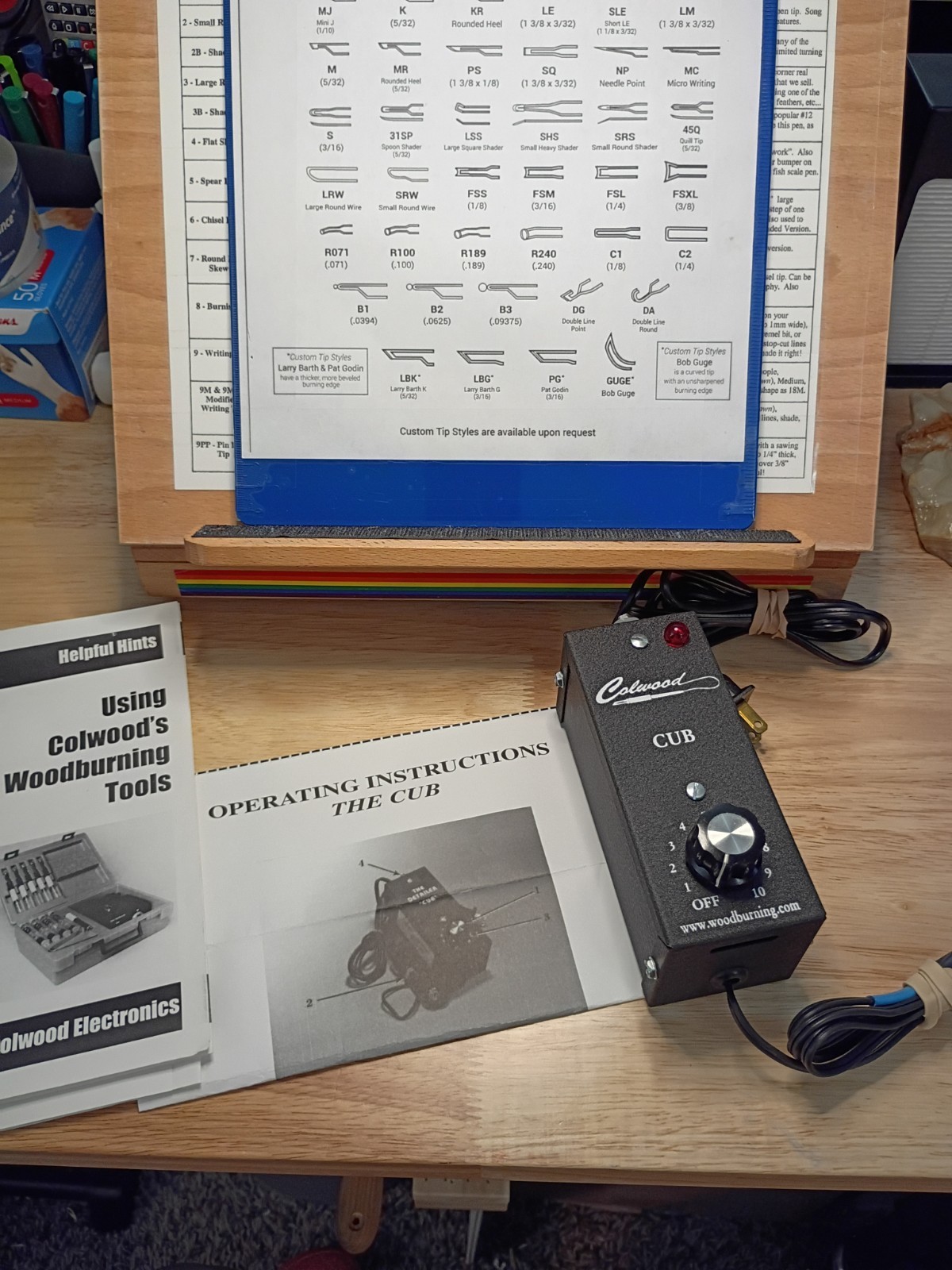 Colwood Electronics: Wood Burner “THE CUB” Replacement Unit – No Pens or Tips