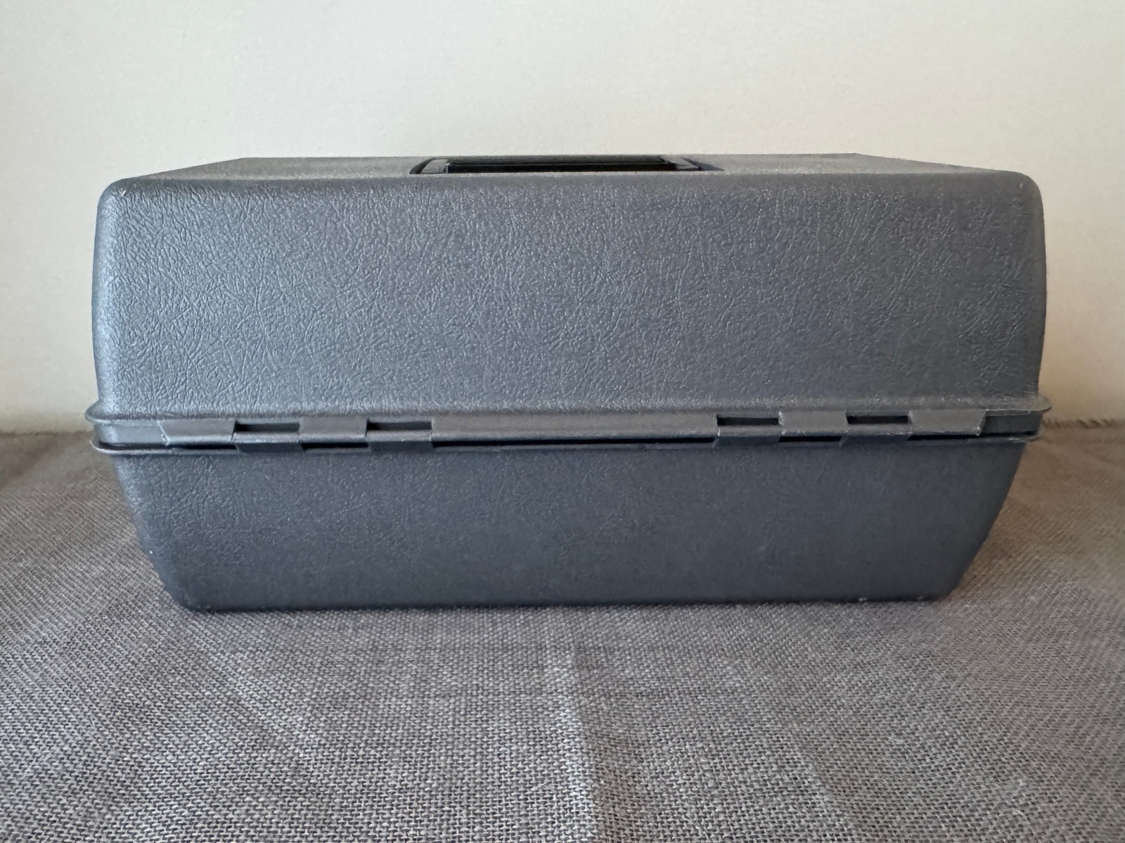 Vintage Art Bin 3 Tray Organizer Box 8413 1990s Gray Craft Storage Box USA MADE