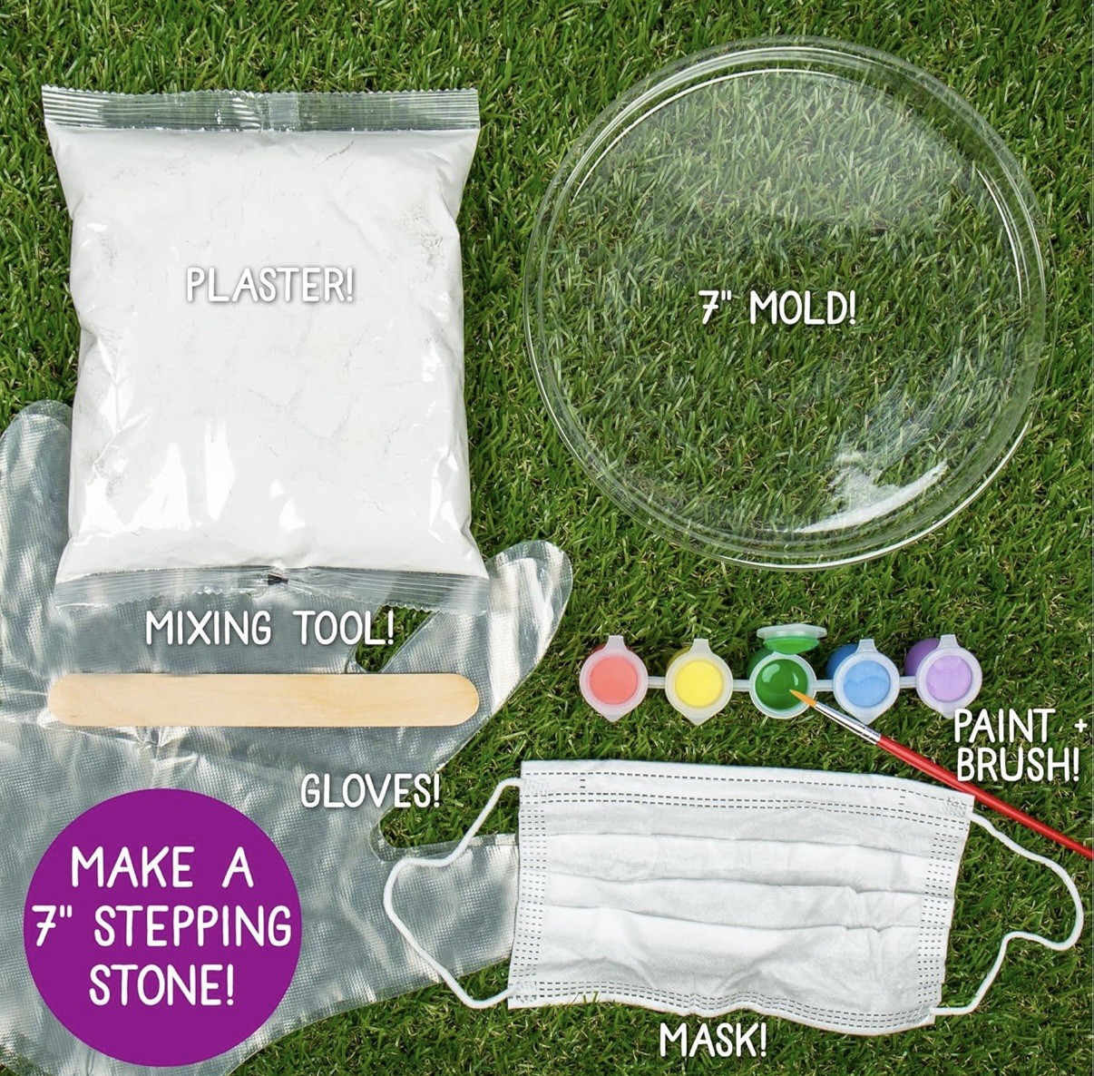 Brand New Creative Roots Create Your Own Hand Print Stone