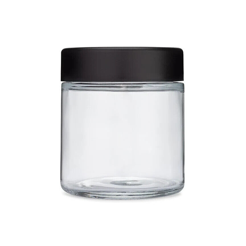 3oz Food Grade Jars & Top – Waterproof Top & Side Label Set – Tamper ( 50pack )