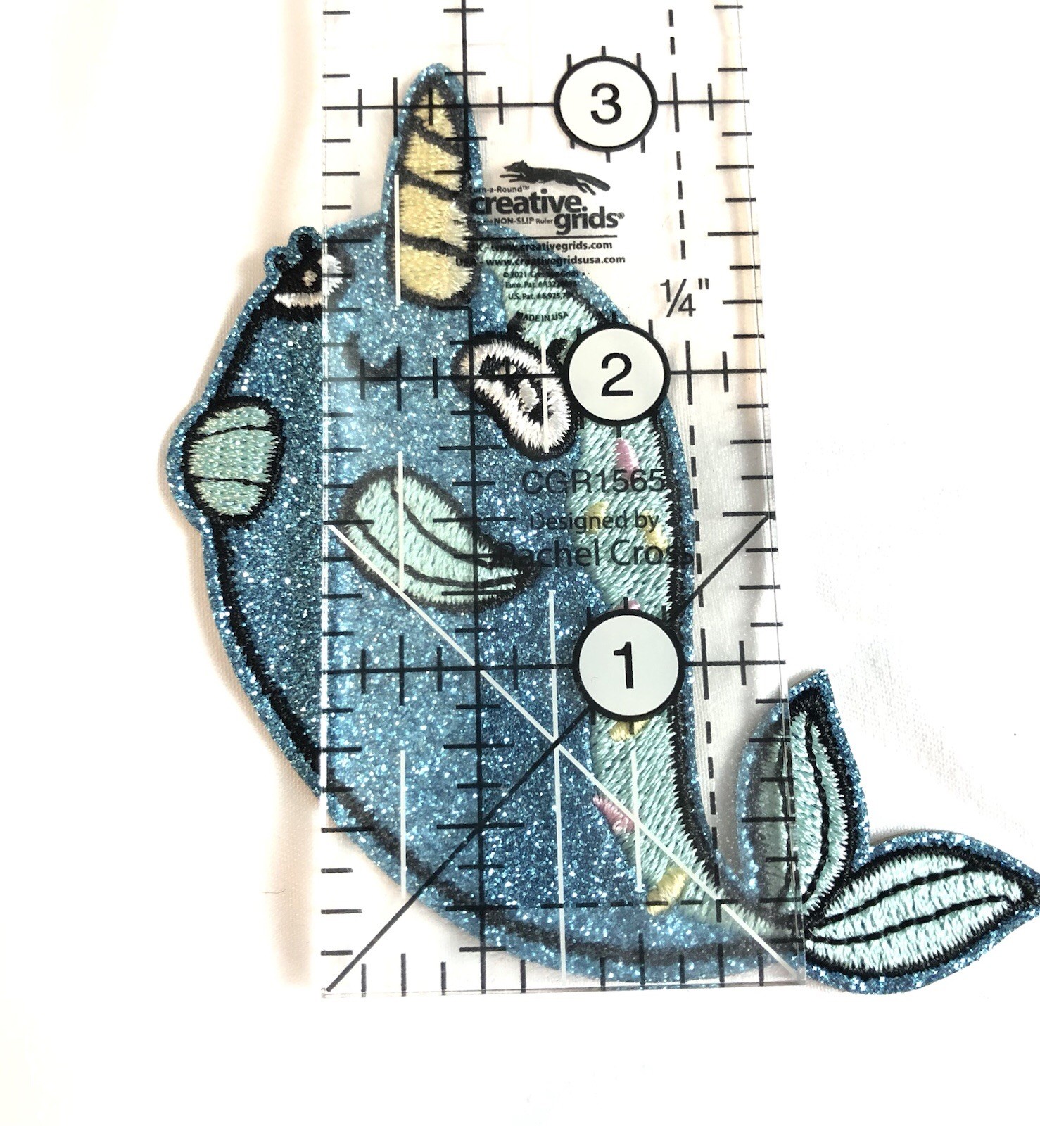 100 PACK Retro Pop Cool Little Things Narwhal Patch Sew or Stick Embroidered