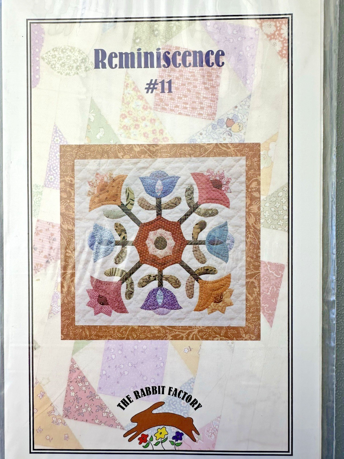 The Rabbit Factory Quilt Pattern Reminiscence Quilt of the Month 1-12 READ