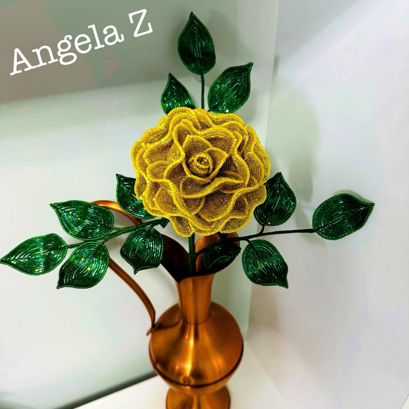 Beaded Rose