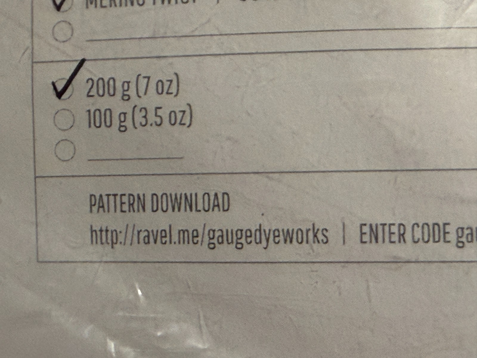 GAUGE DYE WORKS OLIO KIT – Mini Skein Yarns – Merino Twist 7 oz Total Weight NEW