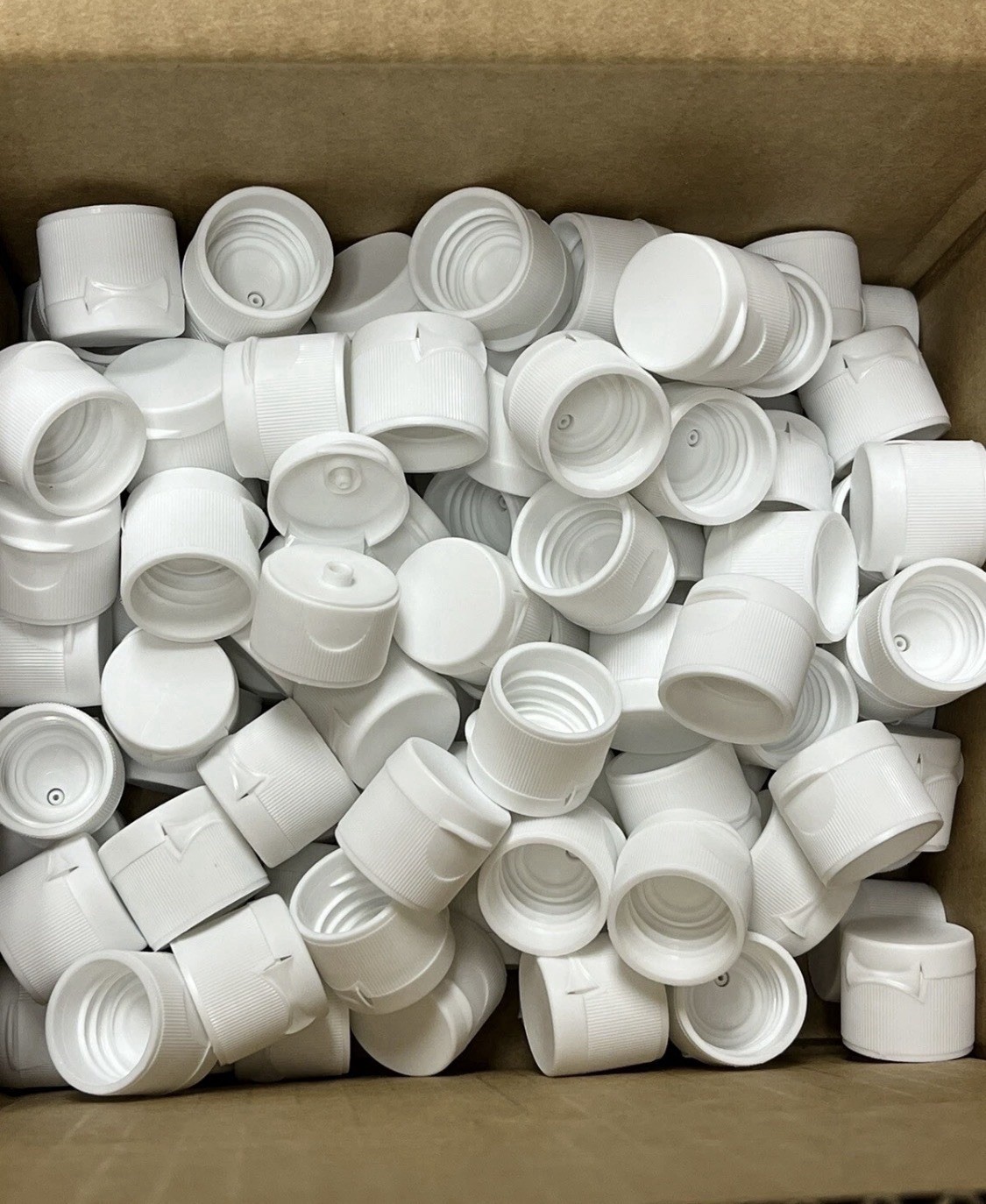 50 pack- 2oz (60mL) Plastic Boston Round Squeeze Bottles (With Caps) GOOD QUALIT