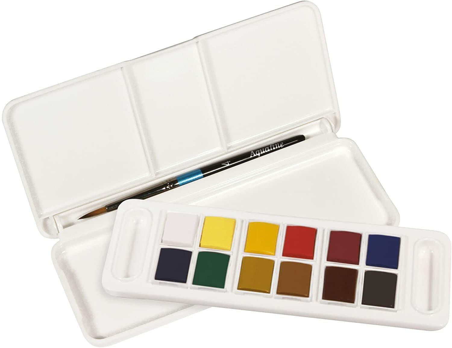 Daler Rowney Aquafine 12-pc Watercolour Travel Box Set
