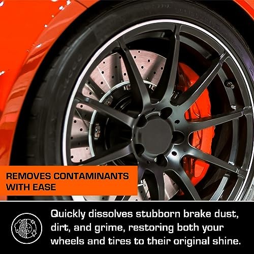 Total Wheel & Tire Cleaner – Professional All-In-One 16 Fl Oz (Pack of 1)