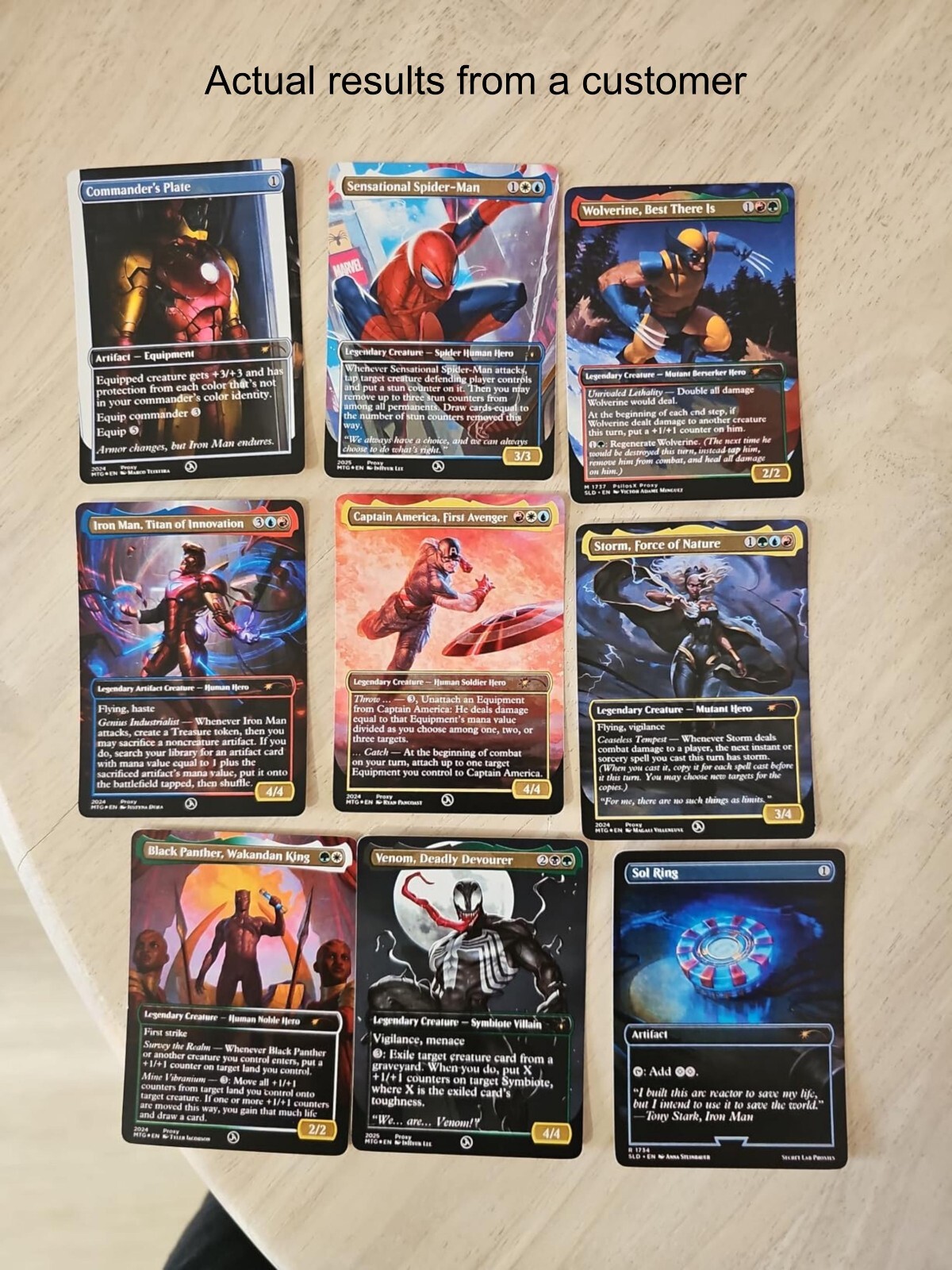 Black Core TCG Cardstock 330gsm – Smooth Blank – DIY Proxies – 20 A4 Sheets
