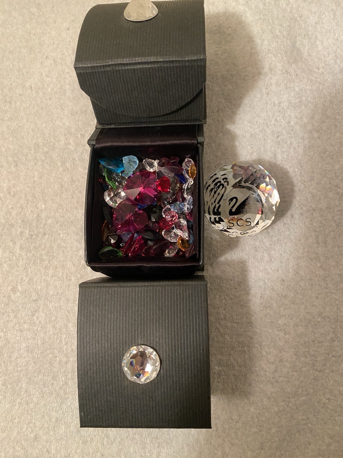 Mixed Lot of Beads/ Stones Swarovski Crystal Glass NEW Bought In AUSTRIA **READ*