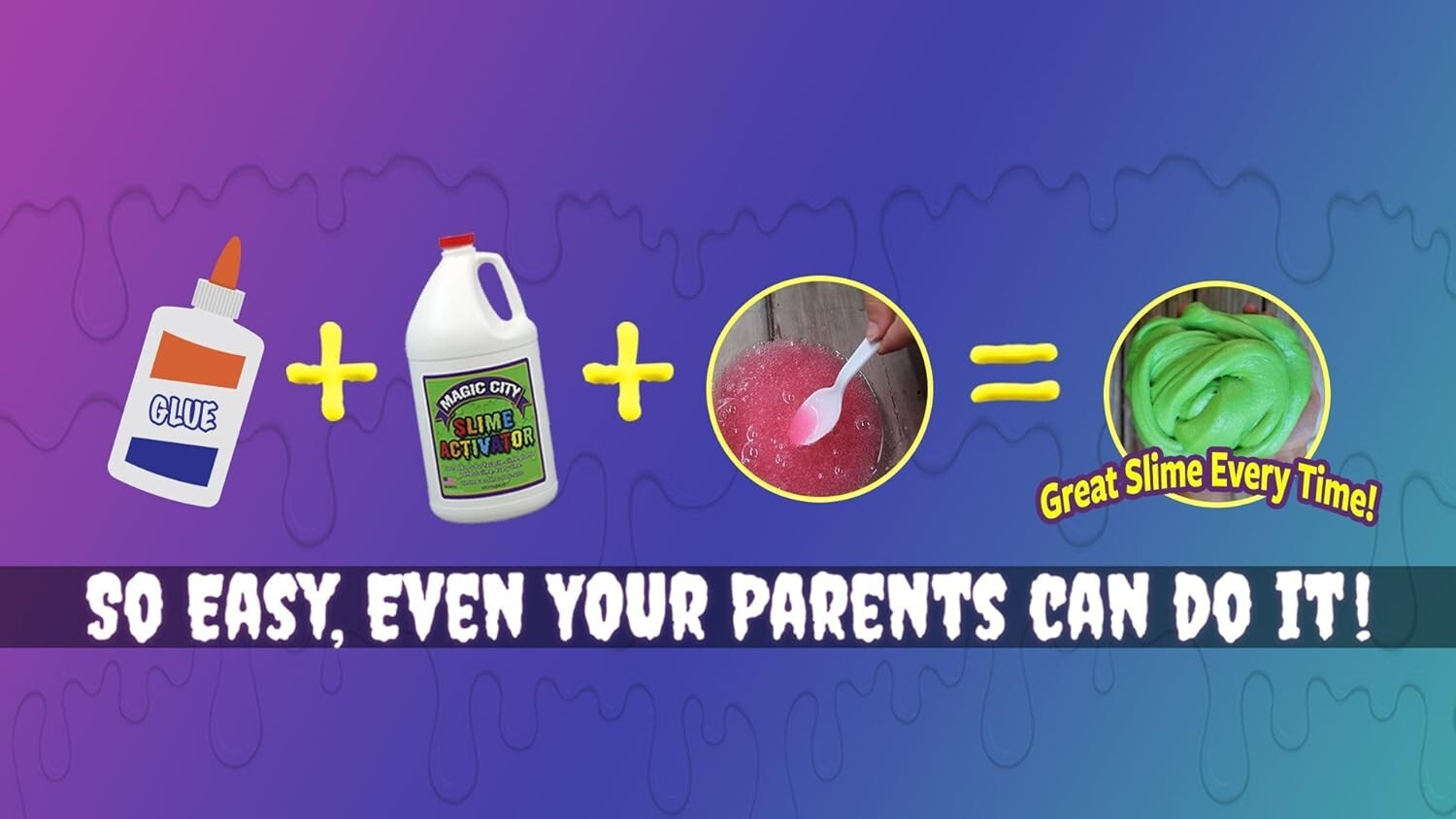 1 Gallon Non-Toxic Slime Activator – Made in America, Ultimate Slime Experience^