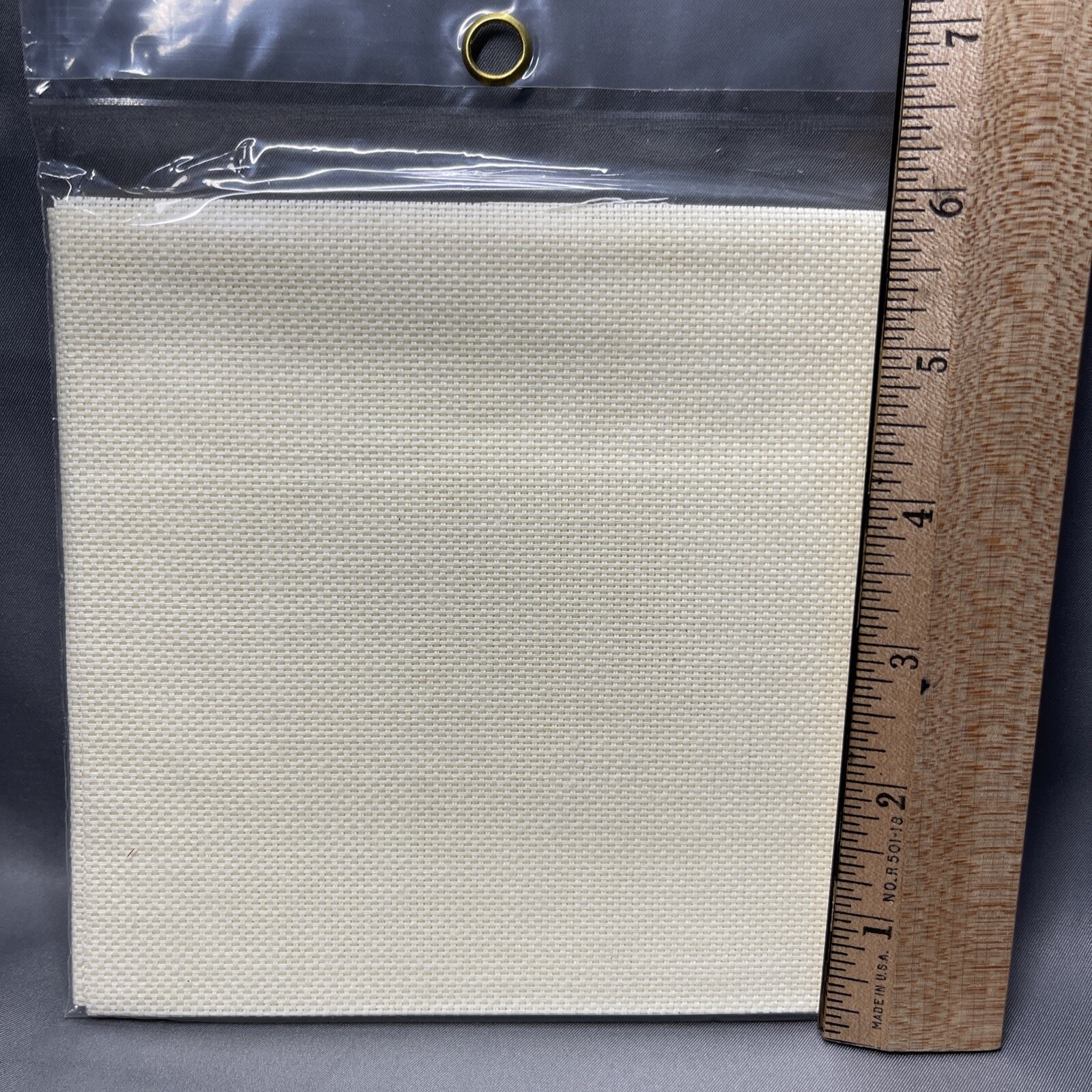 Cross Stitch Fabric Ivory 22 Count 1 pc 12″x18″ 100% Cotton NIP NOS NeedleMagic