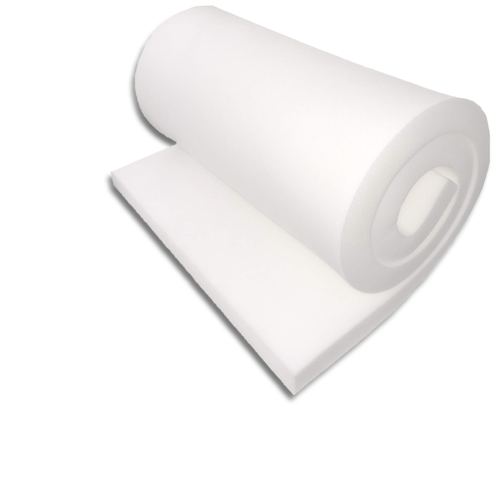 FoamTouch 3″x24″x72″ high Density Polyurethane Foam, 3 x24 x72 inches, White